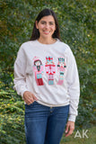 Nutcracker Women Patch Sweatshirt
