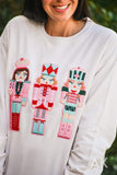 Nutcracker Women Patch Sweatshirt