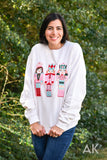 Nutcracker Women Patch Sweatshirt