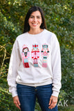 Nutcracker Women Patch Sweatshirt