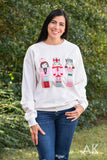 Nutcracker Women Patch Sweatshirt