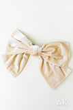 Chelsea Velvet Bow