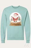 Santa Globe Crewneck