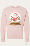 Santa Globe Crewneck