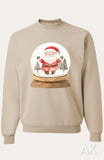 Santa Globe Crewneck