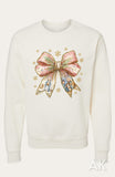 Nativity Bow Crewneck