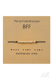 Morse Code Bracelet - BFF