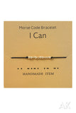 Morse Code Bracelet - I Can