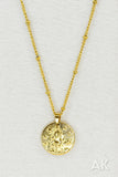 Zodiac Medallion Necklace