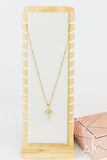 Rhinestone Cross Necklace II