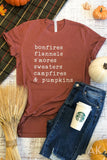 Bonfires, Flannels, S'mores