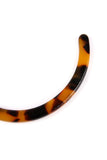 Acetate Tortoise Hoops