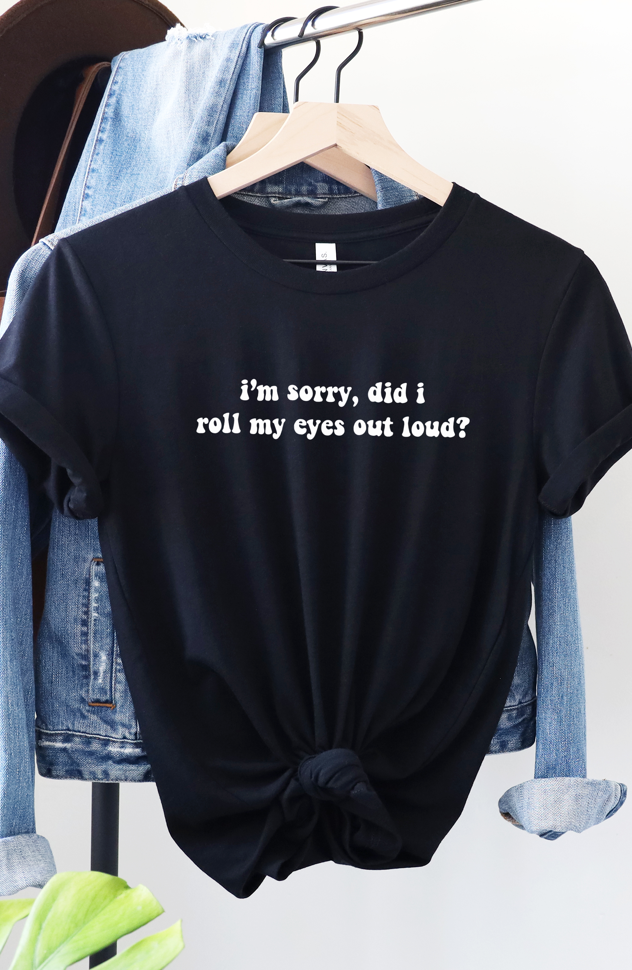 Roll My Eyes Out Loud Tee