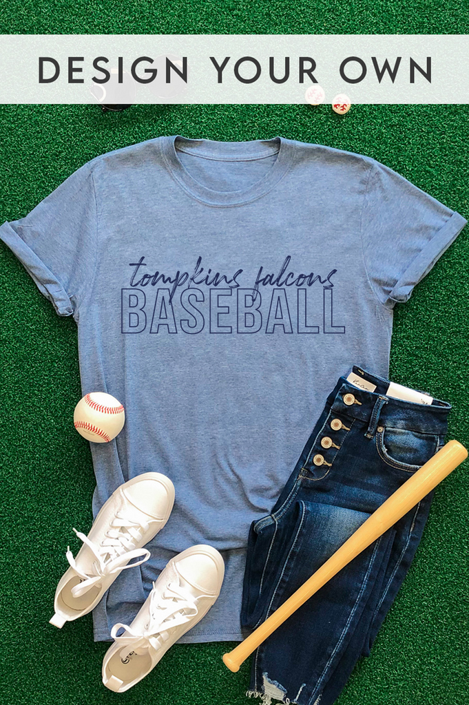 Custom Team Tee Heather Indigo AsherKate