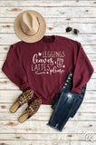 Leggings, Leaves & Lattes Please Sweatshirt