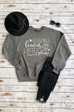 Leggings, Leaves & Lattes Please Sweatshirt