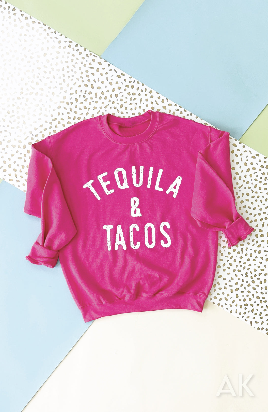 Tequila & Tacos Puff Sweatshirt