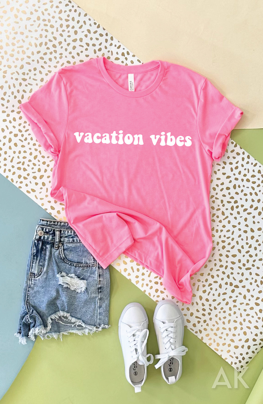 Vacation Vibes Puff Ink Tee