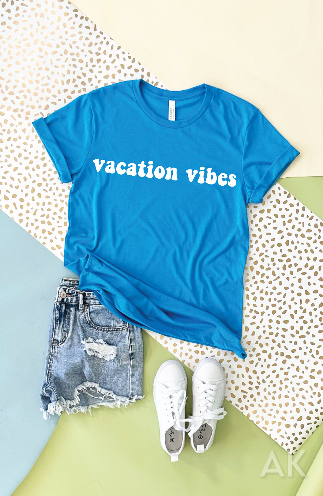 Vacation Vibes Puff Ink Tee